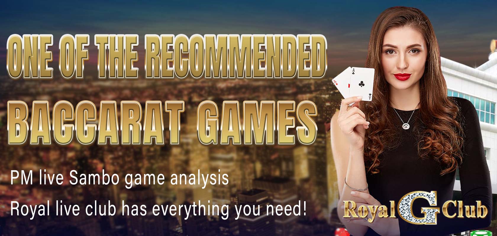 One of the recommended Baccarat games PM live Sambo game analysis, Royal live club has everything you need!